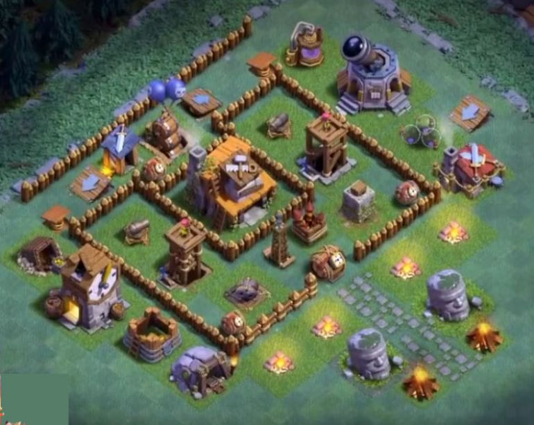Clash of clans дома